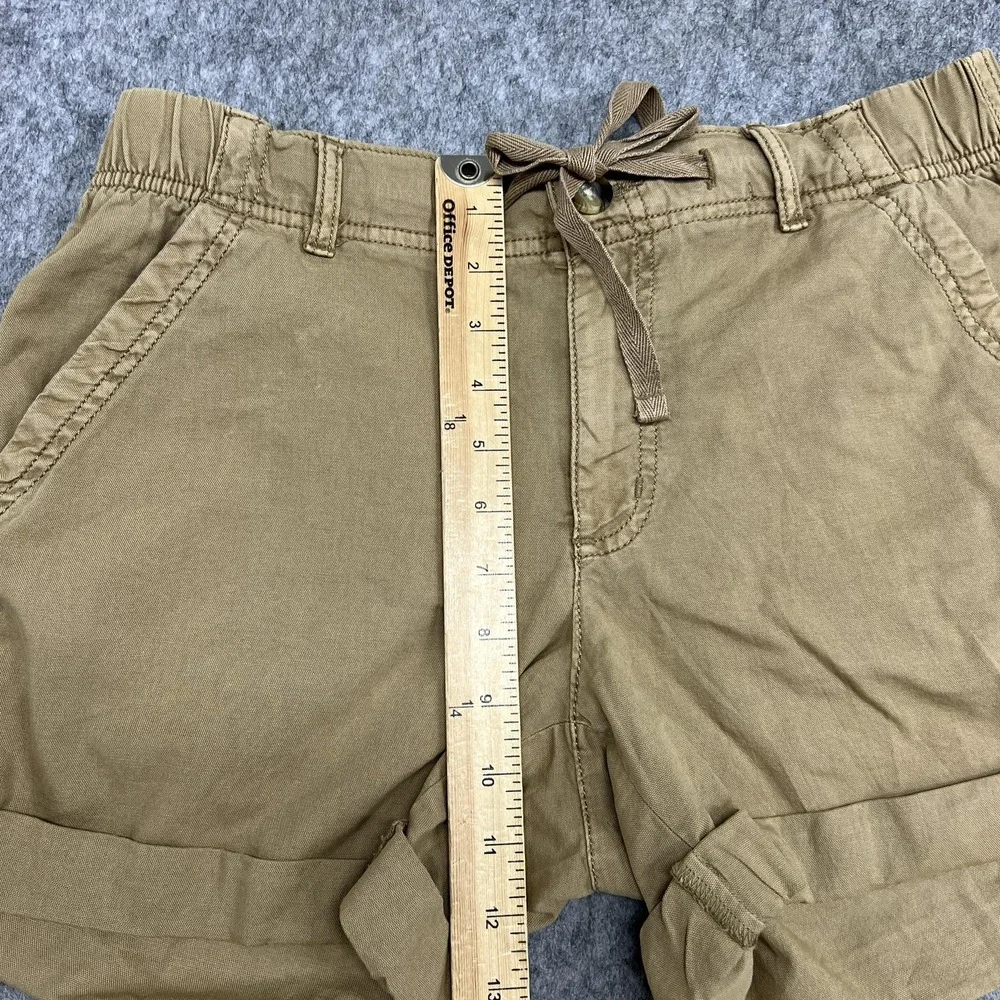 Sonoma Shorts Womens M Beige Utility Drawstring Twill Casual Goods For Life - Picture 14 of 16